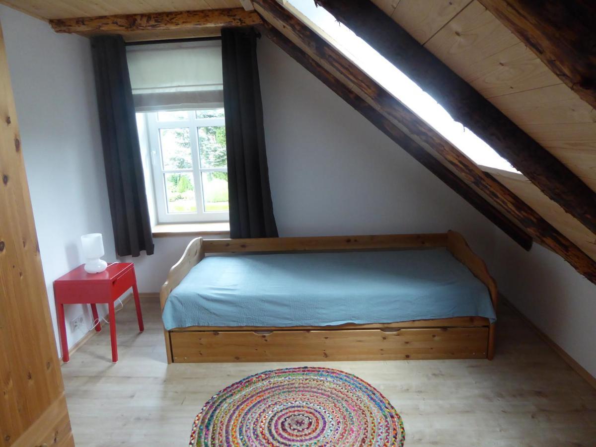 Ferienwohnung Gulf Im Gulfhof Am Kanal Grossefehn Esterno foto