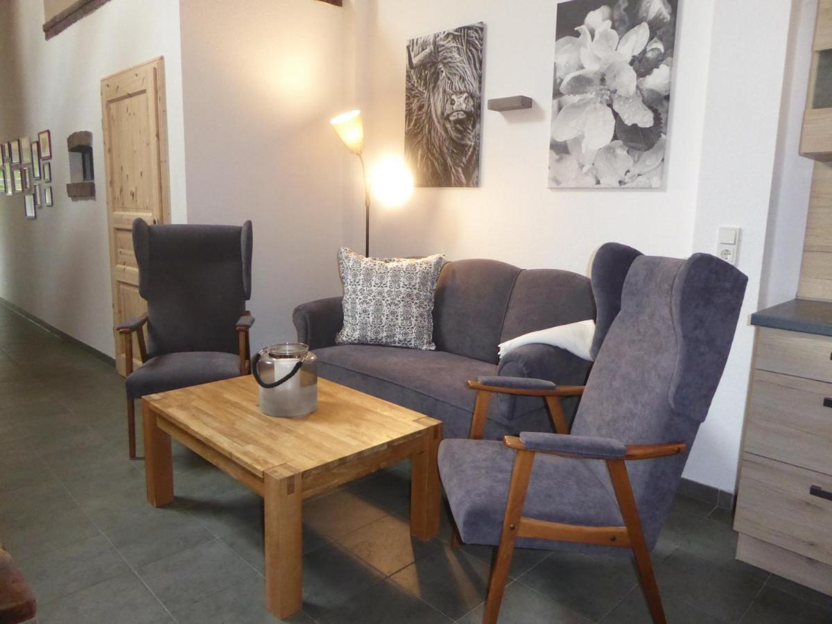 Ferienwohnung Gulf Im Gulfhof Am Kanal Grossefehn Esterno foto